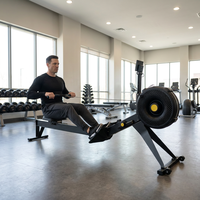 Máquina de remo comercial para gimnasio, equipo de fitness OEM con soporte del fabricante para cardio