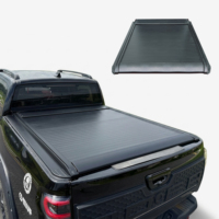Couverture de benne électrique enroulable en aluminium pour pick-up Silverado, étanche, antivol, avec verrouillage 4 directions