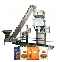 Machine de remplissage et d'emballage automatique de granulés AT-DGS-50K de 5 à 50 kg pour aliments pour animaux et légumineuses