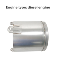 Fabricant direct OLITEC Diesel DPF (DPF--002) Acier inoxydable 441 Garantie de 12 mois Neuf Conforme aux normes Euro 5/6 Camion