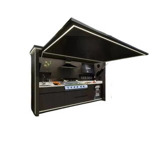 Cocina Móvil Prefabricada de Aleación de Aluminio para Acampar al Aire Libre Zhongtuo Yaojian con Iluminación LED para Uso en Jardín - Product Image 2