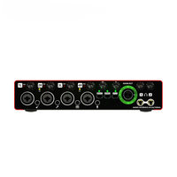 MD44 Carte Son USB Professionnelle 24 Bits/192 KHz, Interface Audio pour Enregistrement Studio et Diffusion en Direct sur Ordinateur