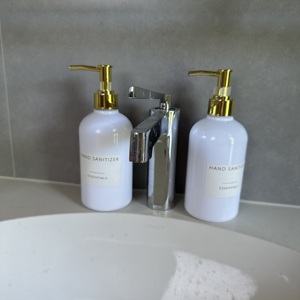 Dispenser di Sapone Liquido Antigoccia da 16oz con Testa della Pompa in Alluminio e Tappo in Materiale ABS <span class=keywords><strong>per</strong></span> <span class=keywords><strong>Lattine</strong></span> - Product Image 6
