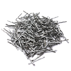 Fibra de Acero Ondulada de Bajo Contenido de Carbono para Hormigón en Elementos Prefabricados, Edificios, Túneles, Ingeniería Subterránea, FIBRA REFORZADA PARA HORMIGÓN - Product Image 2