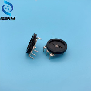 Potenciómetro de dialización B502, 1 canal, actuador moleteado, control rotatorio de una vuelta - Product Image 3
