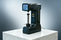 Durómetro Eléctrico Rockwell con Pantalla Táctil de Ocho Pulgadas, Fuerza de Prueba de 60, 100, 150 kg, Sensor de Alta Precisión ISO, ASTM