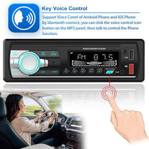 एकल दिन कार एमपी 3 प्लेयर 7 रंग बैकलाइट फास्ट चार्जिंग यर कंट्रोल रिमोट बीटी/यूएसबी/ईq/यूएसबी/ईq यूनिवर्सल फिक्स्ड पैनल - Product Image 4