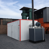 Chauffe-eau à air chaud industriel automatique à haute efficacité pour le séchage du bois et la production de granulés de biomasse, faible coût, marque YMZZ
