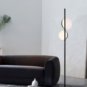 Nordic-Style Minimalist Floor <b>Lamp</b> Creative Unique Iron Body Pull-string <b>Switch</b> CRI 90 for Living Rooms Bedrooms Hotels - Product Image 4