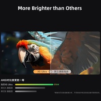Projecteur Dangbei F7Pro 4K UHD, réglage automatique sans manuelle intervention, décodage 4K, DLP Link, 3D, Smart Home Cinema, projecteur vidéo de plafond 4K