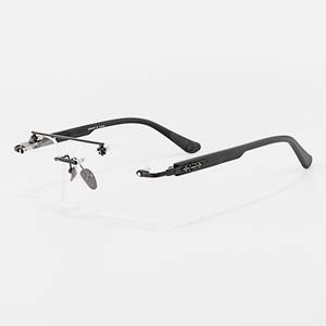 Gafas de lectura sin montura de doble puente de madera, magnéticas, progresivas, multifocales, superventas, al por mayor desde China - Product Image 3