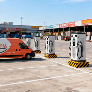 Estación de Carga para Vehículos Eléctricos de Alta Compatibilidad, Poste de Carga Universal, Compatible con la Mayoría de los Vehículos Eléctricos, Estación de Carga Rápida para el Hogar y Negocios - Product Image 3