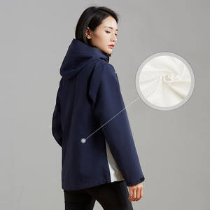 Veste imperméable 3-en-1 pour hommes et femmes pour l'hiver Camping <span class=keywords><strong>Ski</strong></span> Snowboard Coupe-vent pour l'extérieur Vêtements de neige Fermeture à glissière Salopette - Product Image 5