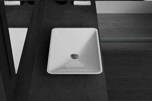 Nouveau produit à la mode Machine à fond <span class=keywords><strong>de</strong></span> <span class=keywords><strong>salle</strong></span> <span class=keywords><strong>de</strong></span> <span class=keywords><strong>bain</strong></span> évier lavabo blanc - Product Image 3