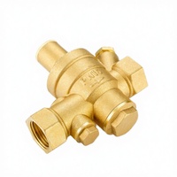 NARAYAN COMPONENTS Régulateur de pression d'eau à basse température manuel 1/2-2 pouces en laiton avec garantie de 3 ans