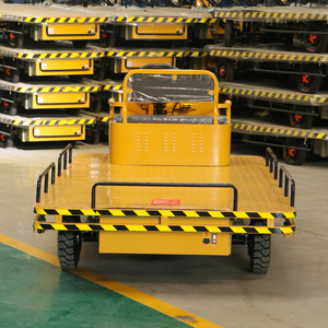 <span class=keywords><strong>Remorque</strong></span> à plateau électrique de qualité commerciale avec volant et siège, pour le transport de marchandises - Product Image 1
