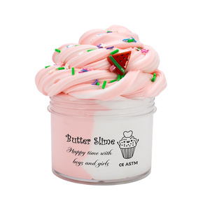 CHENXI Birthday Gifts Fine Butter <strong>Slime</strong> <strong>Kit</strong> Silky Soft Texture Customizable Non-toxic Stress Relief Toys for Kids Cloud <strong>Slime</strong> - Product Image 3