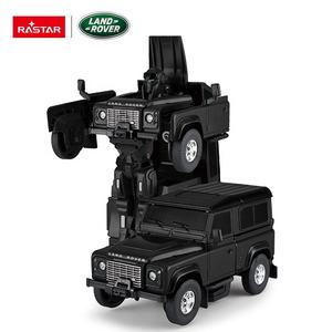 Rastar Kid Toy 1/32 Land Rover Defender con licencia de una tecla deformación coche juguetes transformación automática Robot modelo coche Diecast juguete - Product Image 5
