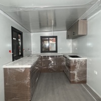 Maison préfabriquée modulaire extensible HUAYING de 40 pieds, pour usage résidentiel, bureau, dortoir, camp, logement temporaire