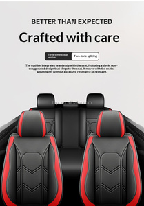 Housses de siège de voiture en cuir sportives universelles 5 places compatibles Citroën <span class=keywords><strong>Jumpy</strong></span> Nemo Dispatch Spacetourer avec coutures soignées <span class=keywords><strong>Accessoires</strong></span> auto - Product Image 6