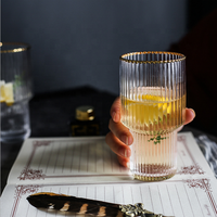 Bouteille en verre pour boisson, jus de citron, eau, thé, artisanat,
