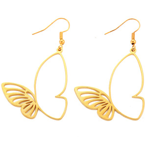 Breloques Papillon Creuses en Alliage Filigrané 39*38mm en Gros pour Colliers, Boucles d'Oreilles, Pendentifs, Accessoires de Bijoux DIY, Fête - Product Image 3