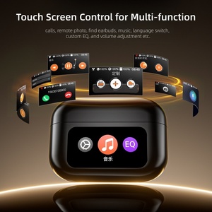 Écouteurs TWS OWS à écran couleur, <span class=keywords><strong>ANC</strong></span> IA, Casque audio ouvert HiFi Surround, Étanche, Faible latence, Contrôle tactile, OEM - Product Image 5