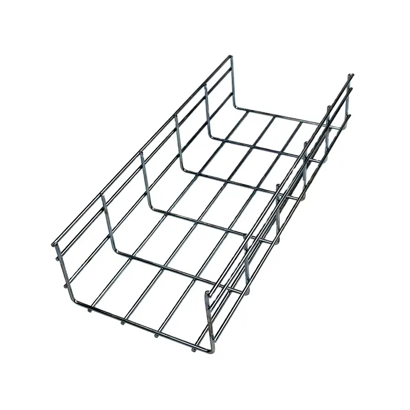 Mesh Cable Tray Low Price High Quality Galvanized Wire Mesh Cable Tray Under Desk Cable Organizer Tray