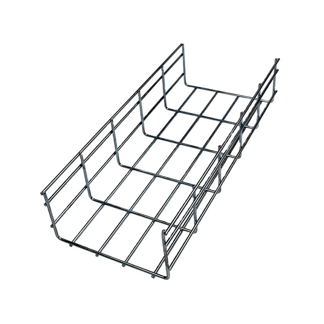 Basket Steel Cable Tray Outdoor 200*100 100*50 Galvanized Wire Mesh Cable Tray