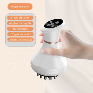 Masajeador eléctrico de cepillo de meridianos de luz roja, máquina raspadora Guasha para terapia de calor, masaje de meridianos <span class=keywords><strong>y</strong></span> restauración de relajación muscular - Product Image 2