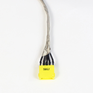 Nuevo cable de alimentación CC para ordenador portátil con conector G70 de 5 pines con enchufe amarillo y cables multicolor - Product Image 2