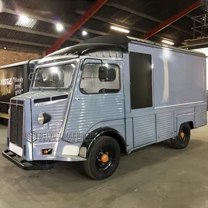 定制欧洲街头食品玉米卷卡车咖啡亭移动食品派对巴士廉价移动厨房食品卡车电动冰淇淋车