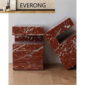 Tavolino da Caffè di Lusso Moderno con Design Curvo in Marmo Naturale per Arredamento Casa e Soggiorno - Product Image 6