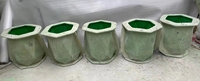 Moule en fibre de verre pour pot de fleurs, moule en silicone pour jardinière en béton, moules pour pots de fleurs en ciment, décoration de jardin