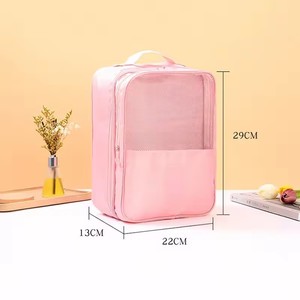 Bolsa de Viaje Portátil de Poliéster Resistente al Agua de Alta Calidad con Cierre, Organizador de Ropa Interior y Zapatos, Multifuncional - Product Image 6