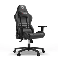 Dossier haut ergonomique inclinable repose-pieds Massage ordinateur Gamer PC voiture jeu course siège chaise de jeu