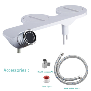 Bidé Moderno de Doble Boquilla para Inodoro, Accesorio de Agua Fría, Rociador No Eléctrico, Material ABS y Plástico para Baño - Product Image 5