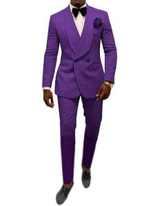 Costume d'affaires respirant pour homme avec col mandarin, costume de mariage, costume de marié, smoking pour mariage et événements - Product Image 2