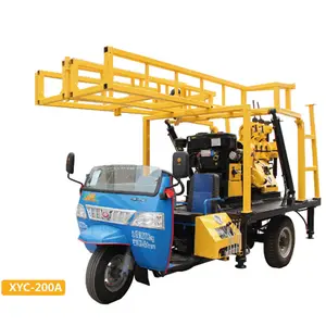 xyc-200 truck mounted diesel hydraulic drilling rig / hydraulic water well drilling rig in dubai