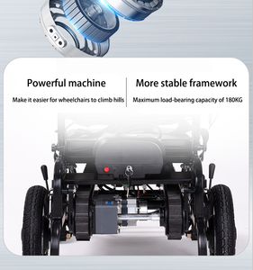 Fauteuil roulant électrique BZ-D03 d'escalade d'escalier avec la terre/ascenseur pour les utilisateurs handicapés de scooter - Product Image 6