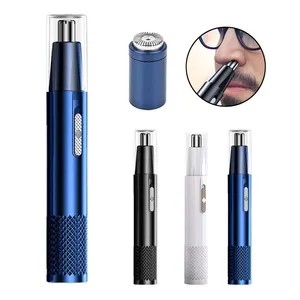Electric Nose Hair Trimmer Ear Face Clean Trimmer Razor Removal Shaving Nose Face Care Kit For Men