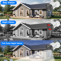 5MP Poe IP Camera 25FPS 16channel Nvr Network Video Recording Color Night Vision Waterproof Outdoor Cctv Security Camera System