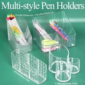 SUNSHING Organisateur de bureau en acrylique en vrac grande capacité avec tiroir pour stylos, crayons, marqueurs, fournitures artistiques - Product Image 1