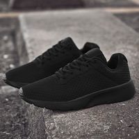 2022 nouvelle mode respirant léger hommes femmes amoureux grande taille 45,46,47 taille noir chaussures baskets formateurs
