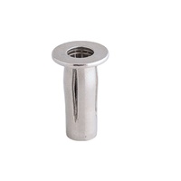 Remaches M4 M5 M6 M8 1/4-20 5/16-18 Linterna Tuerca de inserción de acero inoxidable Linterna Tuerca de remache Cuerpo ranurado Tuerca de cabeza plana