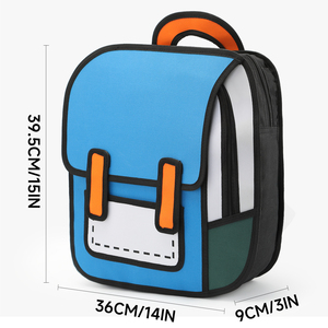 <span class=keywords><strong>Zaino</strong></span> prescolare impermeabile di alta qualità con cerniera, morbido, a tema cartoni animati, per bambini, ragazzi, ragazze, <span class=keywords><strong>asilo</strong></span> nido. - Product Image 3