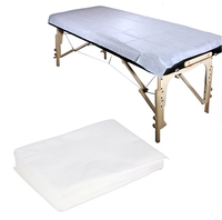 Drap de lit multi-couleurs en PP non tissé écologique pour salons de beauté et spas