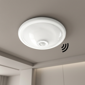 Plafoniera con Sensore a Infrarossi 2xE27 2 W 230 V (Electro DH 60.242/IR) - Product Image 2