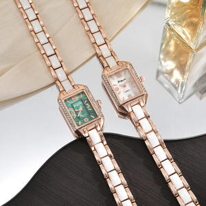 <span class=keywords><strong>Relojes</strong></span> <span class=keywords><strong>de</strong></span> <span class=keywords><strong>marca</strong></span> <span class=keywords><strong>de</strong></span> lujo para mujer, reloj <span class=keywords><strong>de</strong></span> cuarzo cuadrado con cinta <span class=keywords><strong>de</strong></span> cerámica <span class=keywords><strong>de</strong></span> <span class=keywords><strong>imitación</strong></span> para mujer, pulsera <span class=keywords><strong>de</strong></span> regalo, moda versátil exquisita - Product Image 1