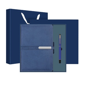 Cuaderno de Alta Calidad Personalizado, Impermeable, de Papel de Piedra, Tapa Dura A5, con Cubierta de Cuero PU, con Juego de Bolígrafos de Regalo para Hombres de Negocios - Product Image 4